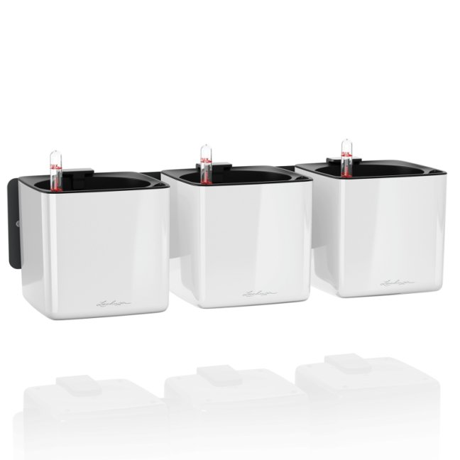 Zelená stěna Lechuza Premium - Barva: White Premium / bílá lesklá