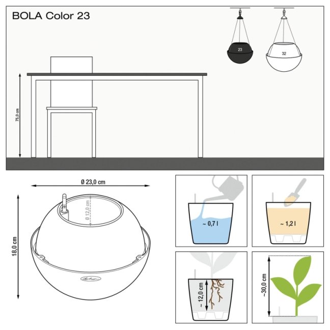 Bola Trend 23 - Barva: Sand Brown Trend / písková matná