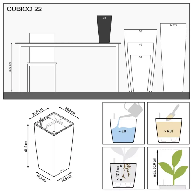 Cubico Premium 22 - Barva: Scarlet Premium / červená lesklá