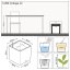 Cube Cottage 40 - Barva: Black Cottage / černá matná