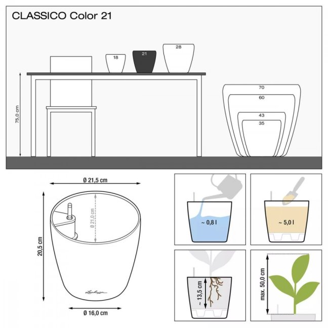 Classico Trend 21 - Barva: Nutmeg Trend / kapučíno matná