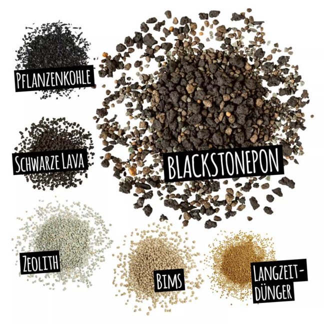 BlackstonePon - Objem zeminy:: 18 litrů